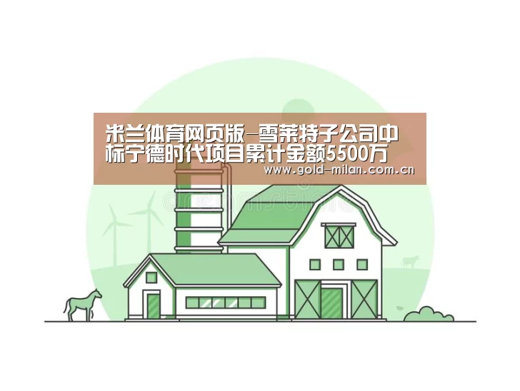 米兰体育网页版-雪莱特子公司中标宁德时代项目累计金额5500万
